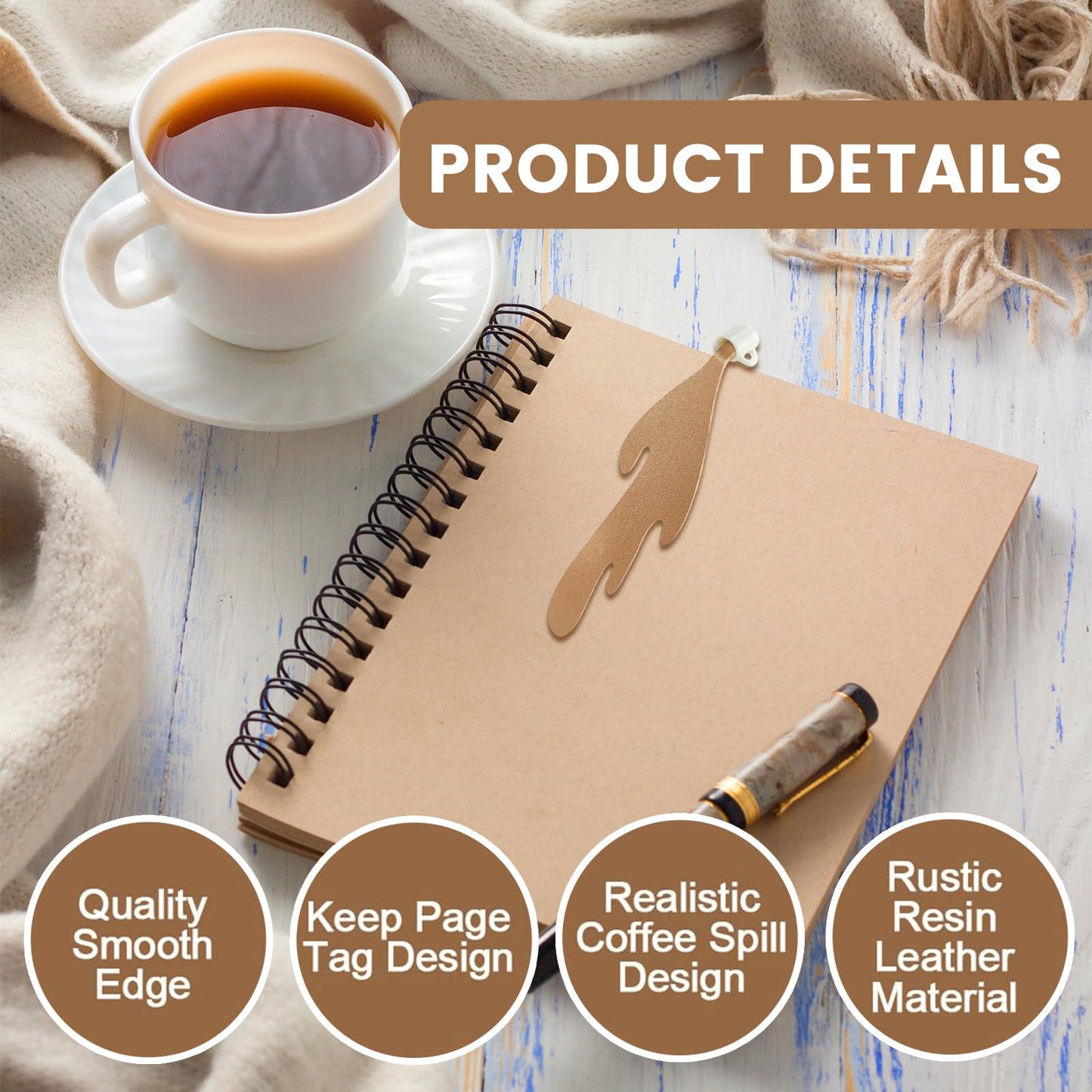 Marcapáginas Café Derramado – El guiño literario más delicioso