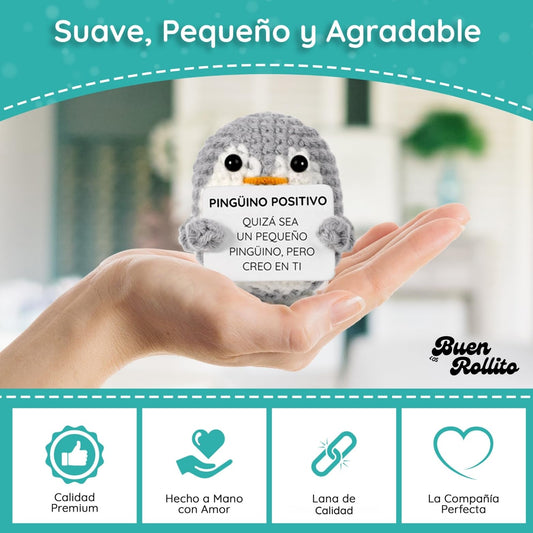 Pingüino positivo – Mensajes felices en un pingüino
