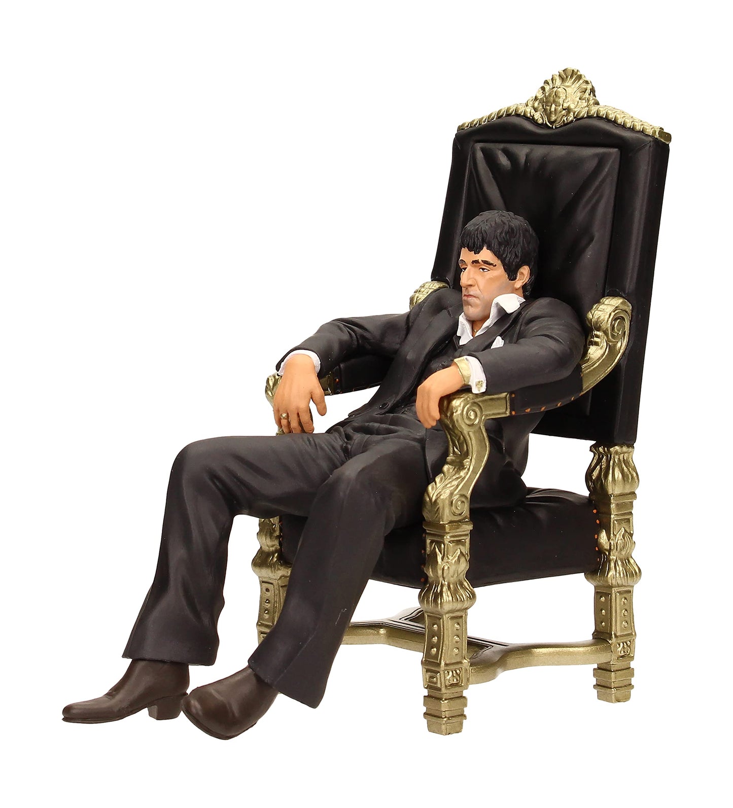 Figura de Tony Montana – El icono de Scarface en su trono inmortal
