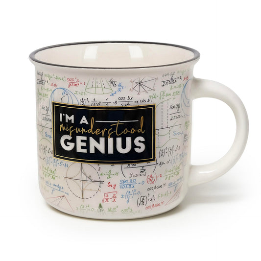 Taza “Genius” – Empieza el día con inteligencia líquida