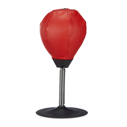 Saco de boxeo de escritorio – Golpea el estrés sin levantarte
