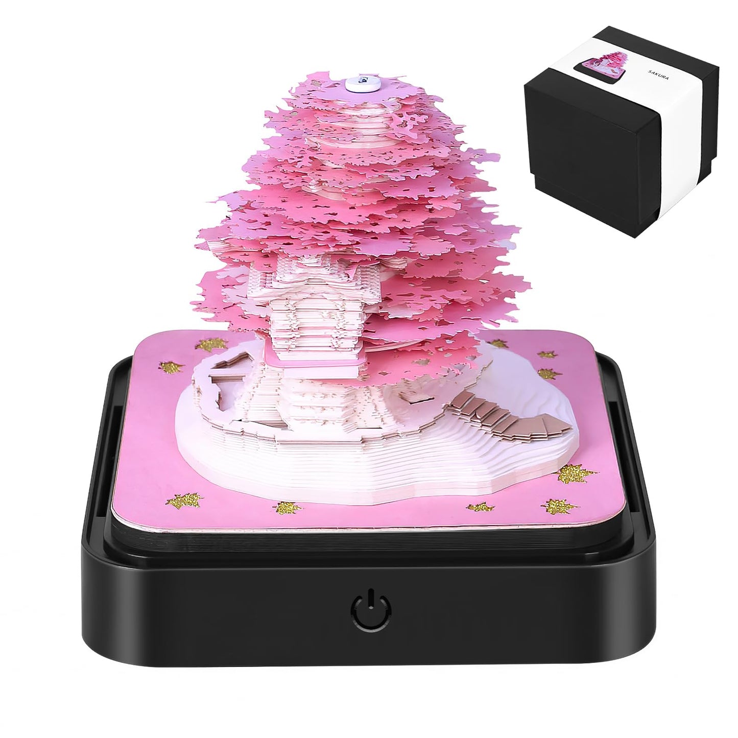 Calendario 3D Árbol Sakura 2026 – La Primavera Eterna en tu Mesa