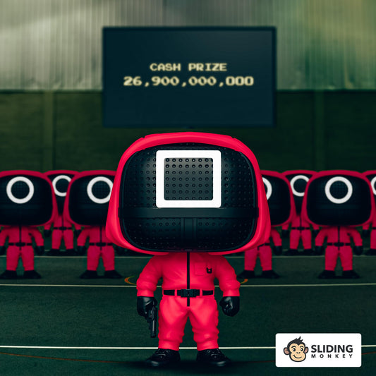 Funko Pop! Squid Game Manager – El Villano Enmascarado (Edición Exclusiva)