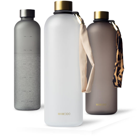 Botella esmerilada – Hidratación con estilo y conciencia