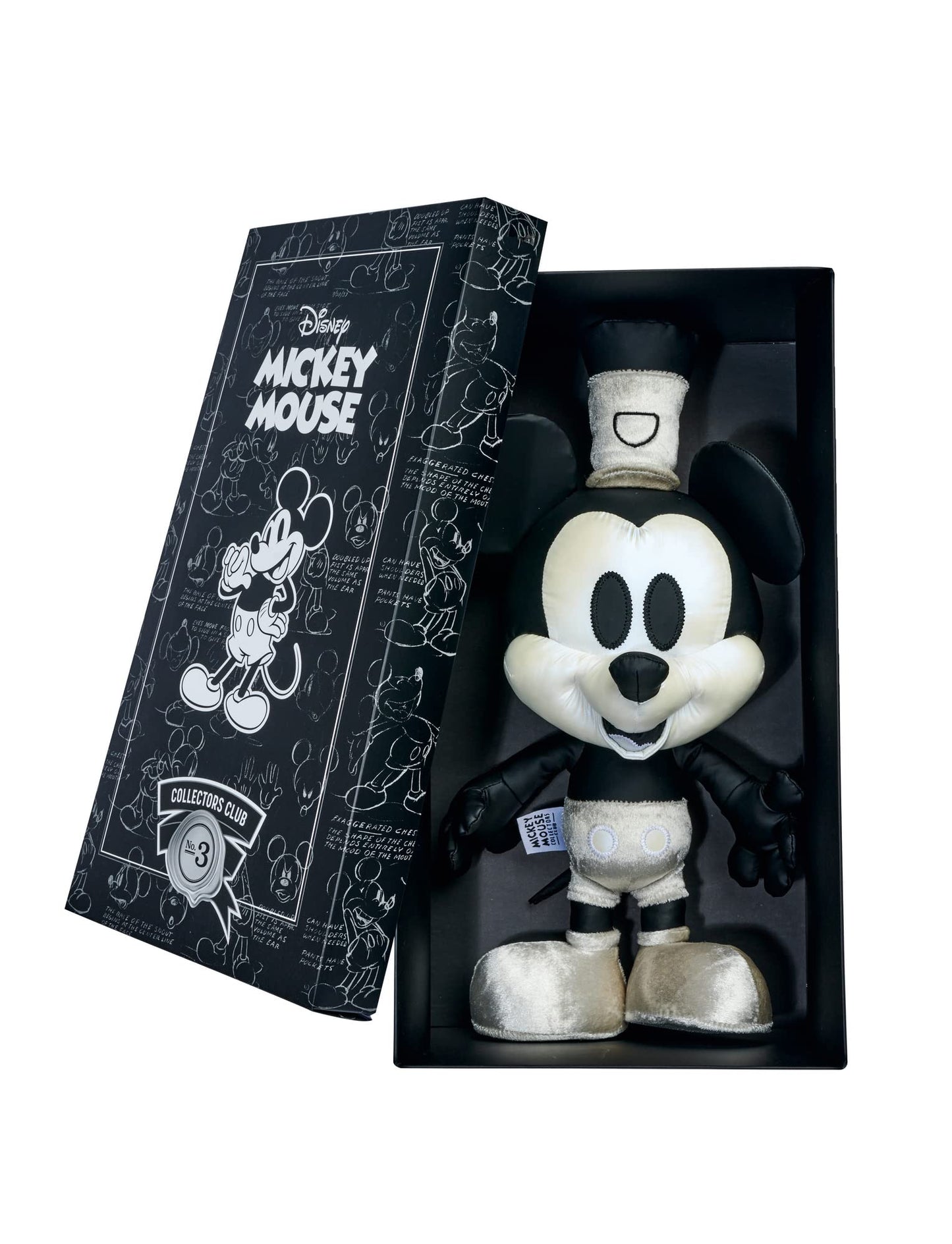 Peluche Mickey Steamboat Willie – El Origen del Mito (Edición Nº 3)