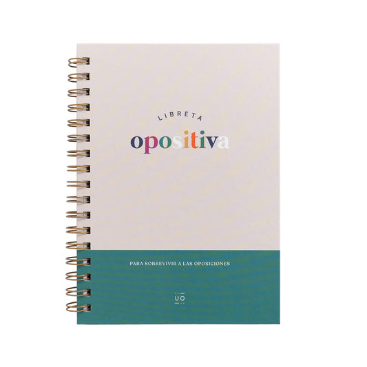 Libreta Opositiva – Cuaderno A5 para opositoras reales