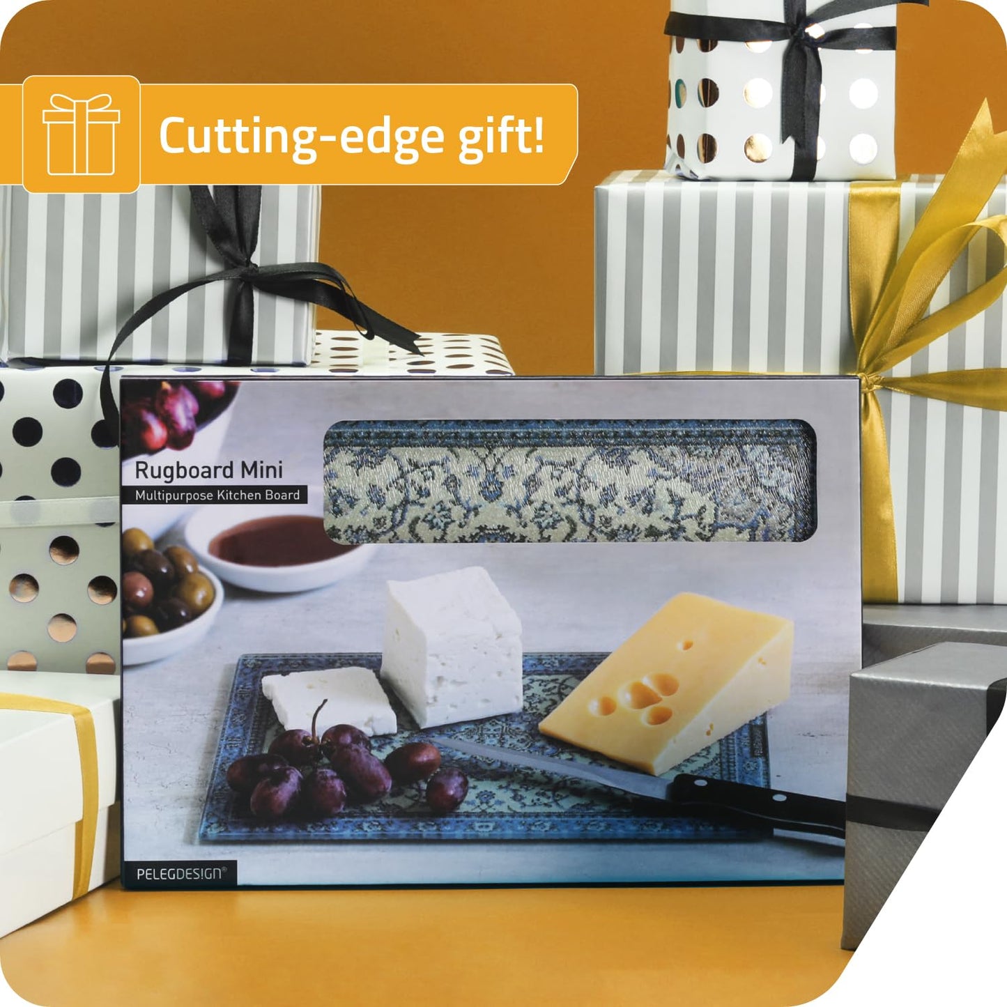 Tabla de Cortar Alfombra Persa – Diseño Étnico para tu Cocina