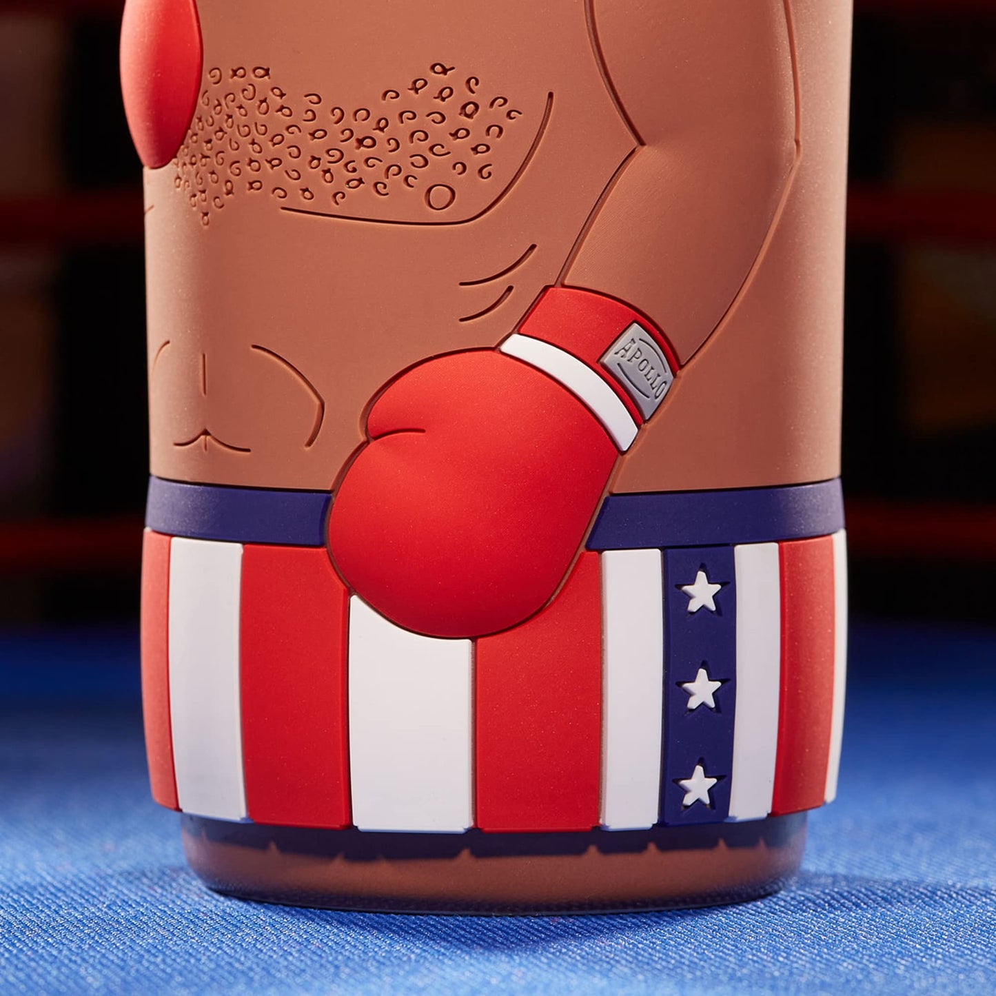 numskull CosCups by Rocky Apollo Creed - Taza de cerámica con funda de goma, 400 ml, producto oficial de Rocky