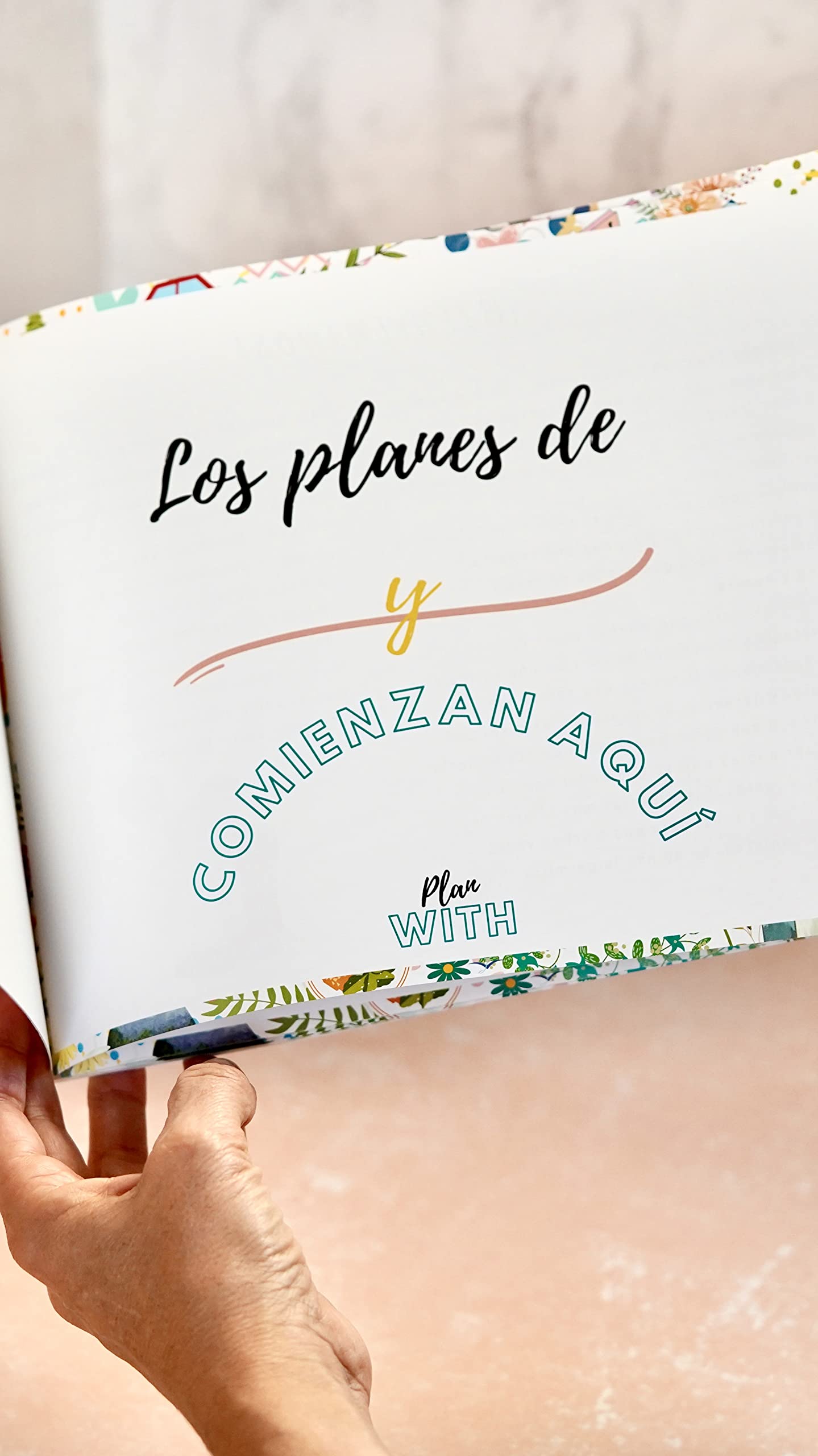 Plan with - Libro de Planes en Pareja para Rascar. Regalo Original para Mujer, Hombre, Aniversario, Cumpleaños. Álbum Romántico para Pegar Fotos. 50 Planes únicos.