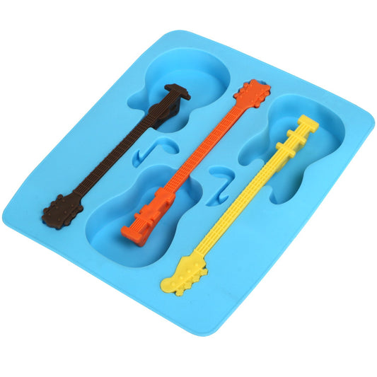 Molde guitarra para hielo – Enfría tu copa con riffs