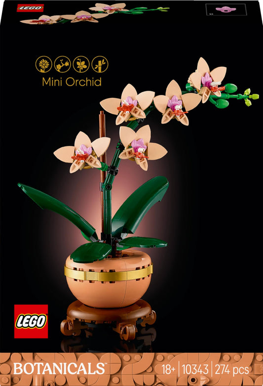 Miniorquídea LEGO Botanical – Una flor eterna para montar y regalar
