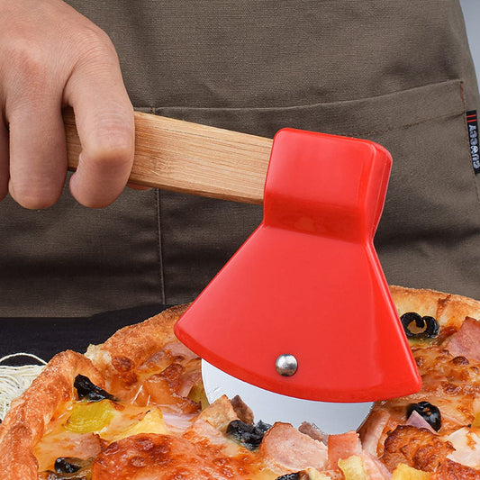 Cortapizza hacha – Parte la masa como un leñador