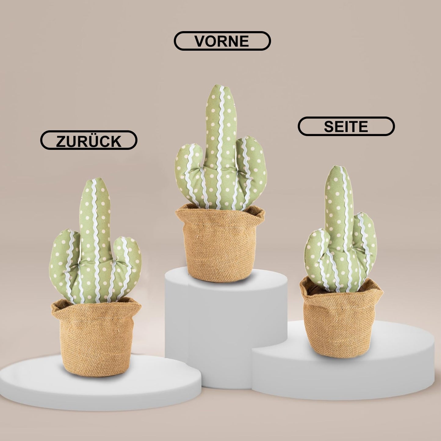 Tope de Puerta Cactus – Decoración que No Pincha