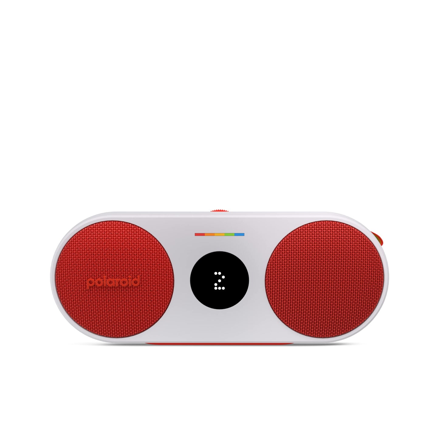 Polaroid P2 – Potente Altavoz Bluetooth inalámbrico portátil Recargable con emparejamiento estéreo Dual - Rojo