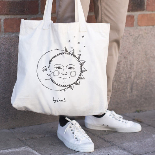 Sol y luna – La tote bag que equilibra tus días