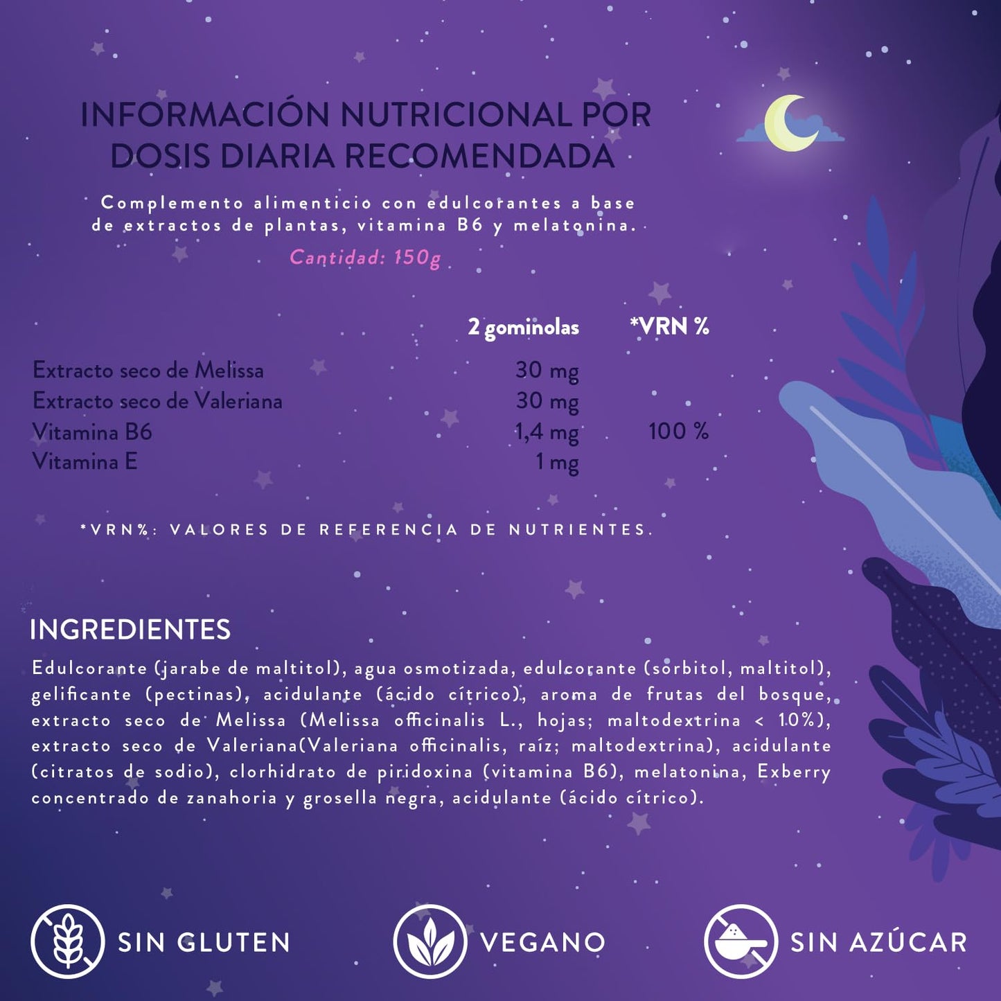 Gominolas de melatonina – Duerme bien, sin efectos raros