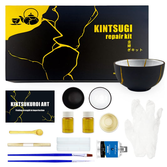 Kintsugi kit – Repara lo roto con oro y filosofía