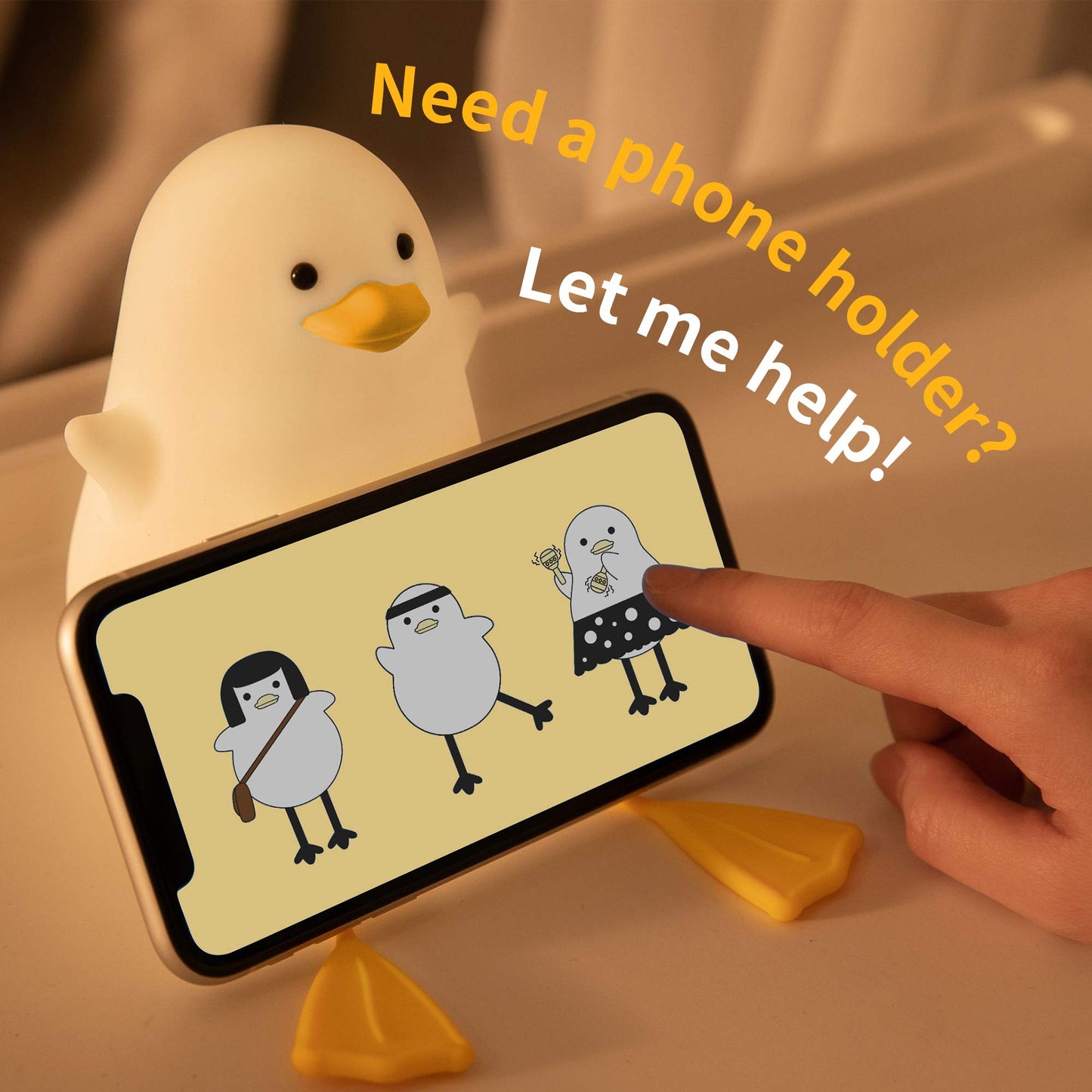 Lamparita Patito – Ilumina el cuarto con ternura