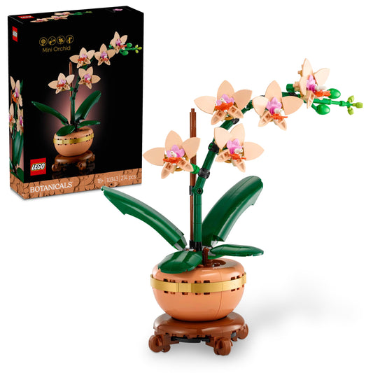 Miniorquídea LEGO Botanical – Una flor eterna para montar y regalar