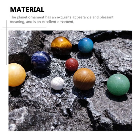 Mini Sistema Solar en Piedras – Ocho planetas para tu escritorio galáctico