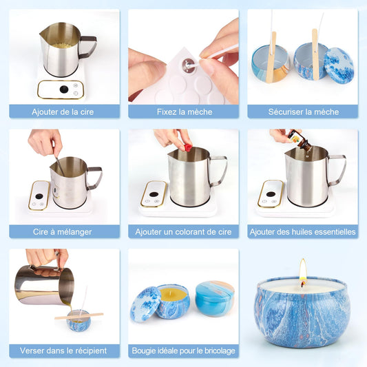 Kit velas DIY – Fabrica aromas y calma en casa