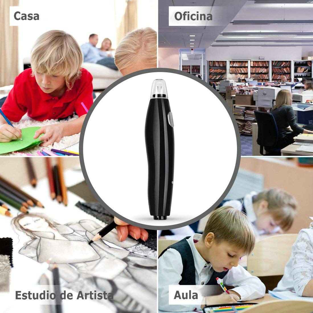 Borrador automático – Pulsa y borra como por arte de magia