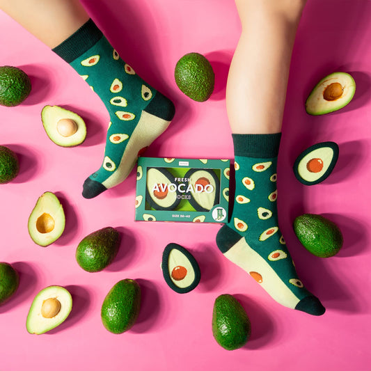 Calcetines aguacate – Frescura y diversión en cada paso