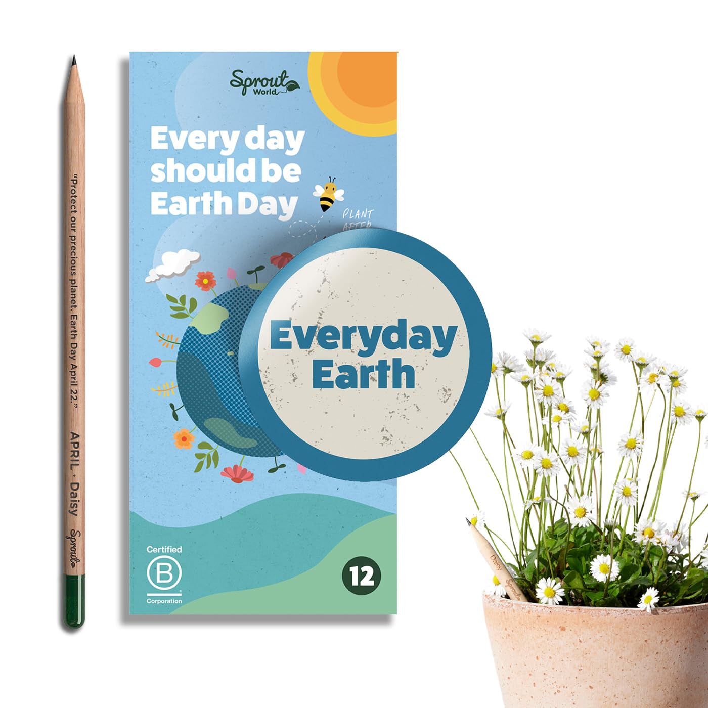 Lápices Plantables Everyday Earth – Pequeñas acciones que germinan en cambio