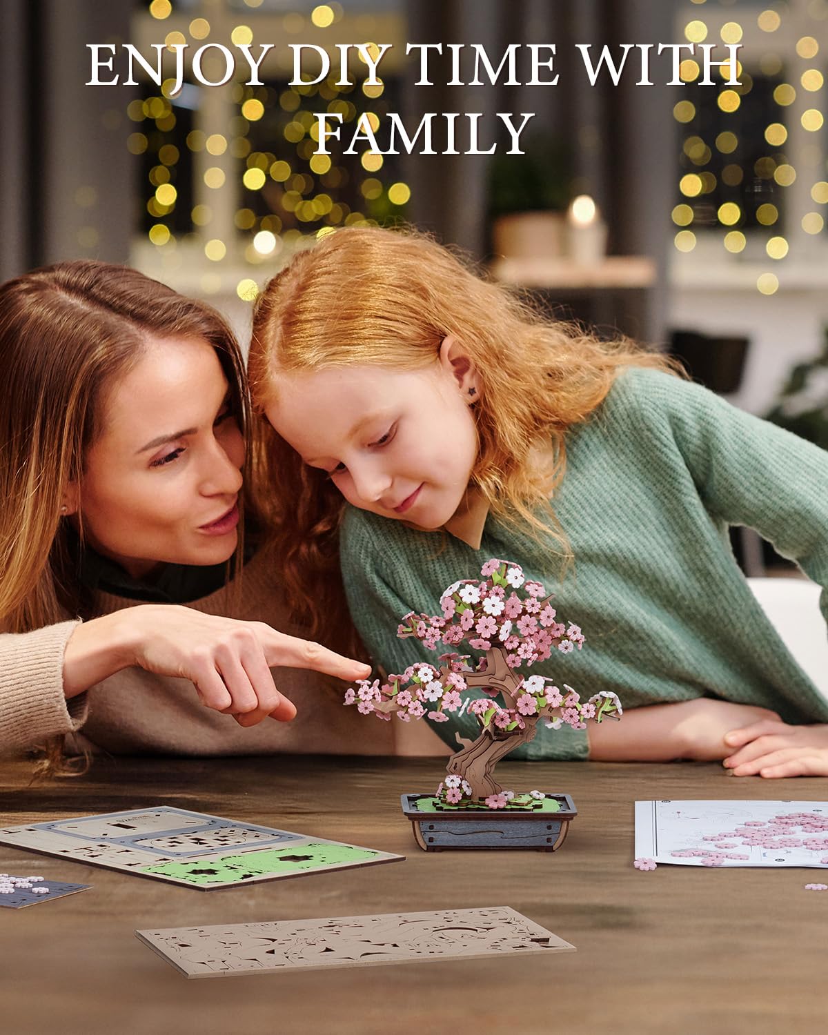 Puzzle 3D Bonsái Sakura – Jardinería Zen sin Tijeras