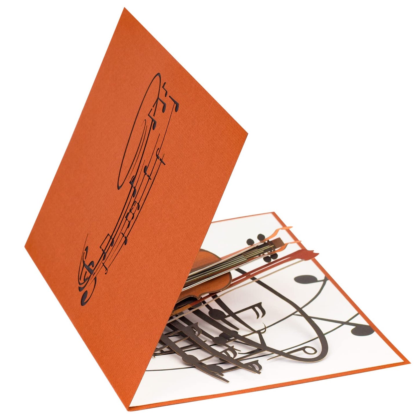 Tarjeta pop-up instrumentos – Un acorde de emoción en papel