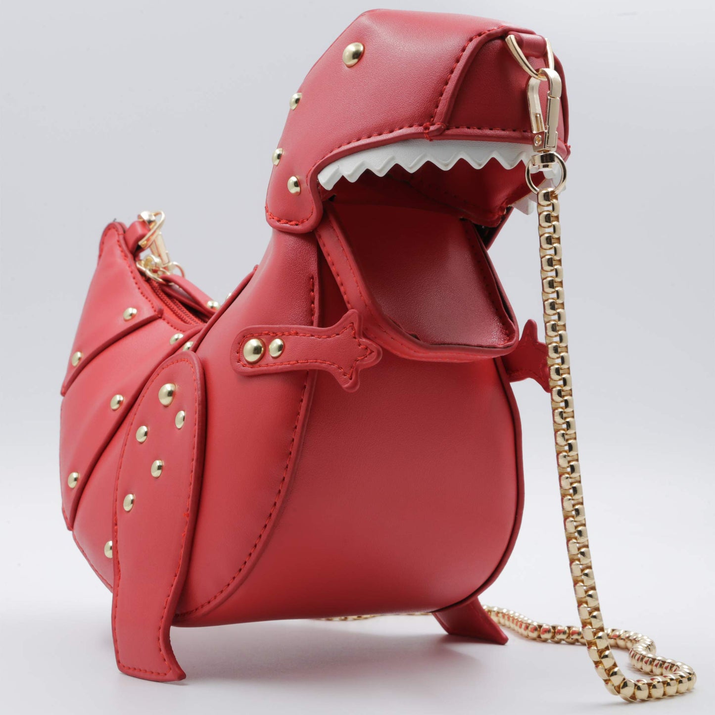 Bolso T-Rex con Remaches – El depredador más chic