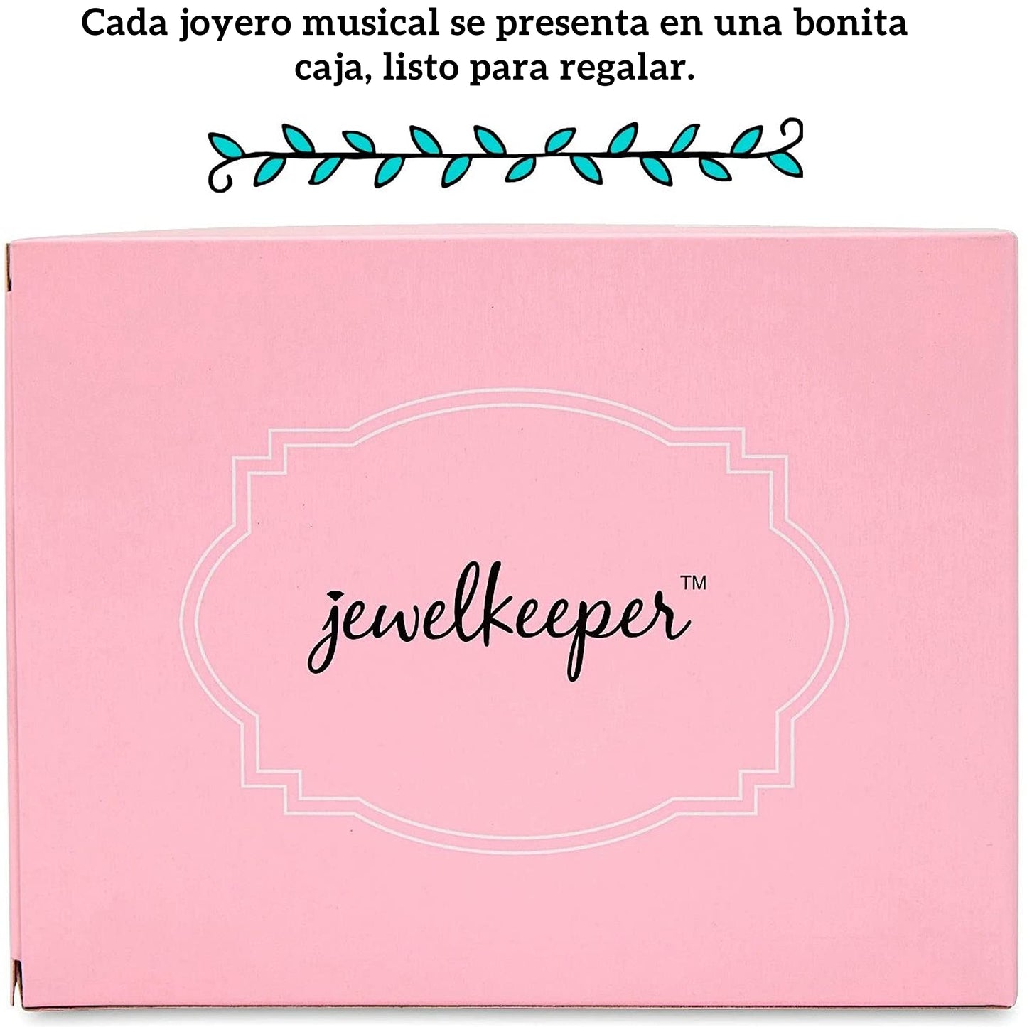 Jewelkeeper - Caja de Música para Joyas, con Hada Estrellada Azul y Blanca - Melodía del Lago de los Cisnes