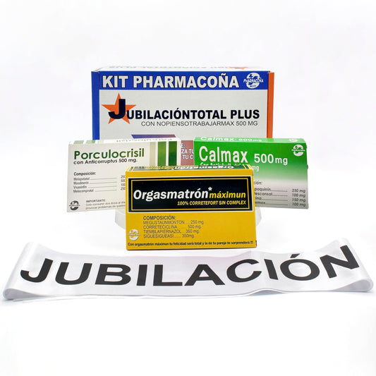 Kit de jubilación – Taza, libro y pensión simbólica