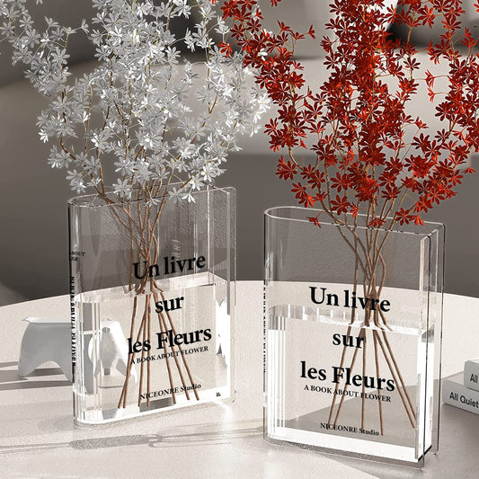 Florero libro – Decora y cultiva tus historias