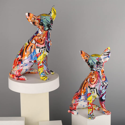 Figura bulldog crema – Estilo perruno que no ladra