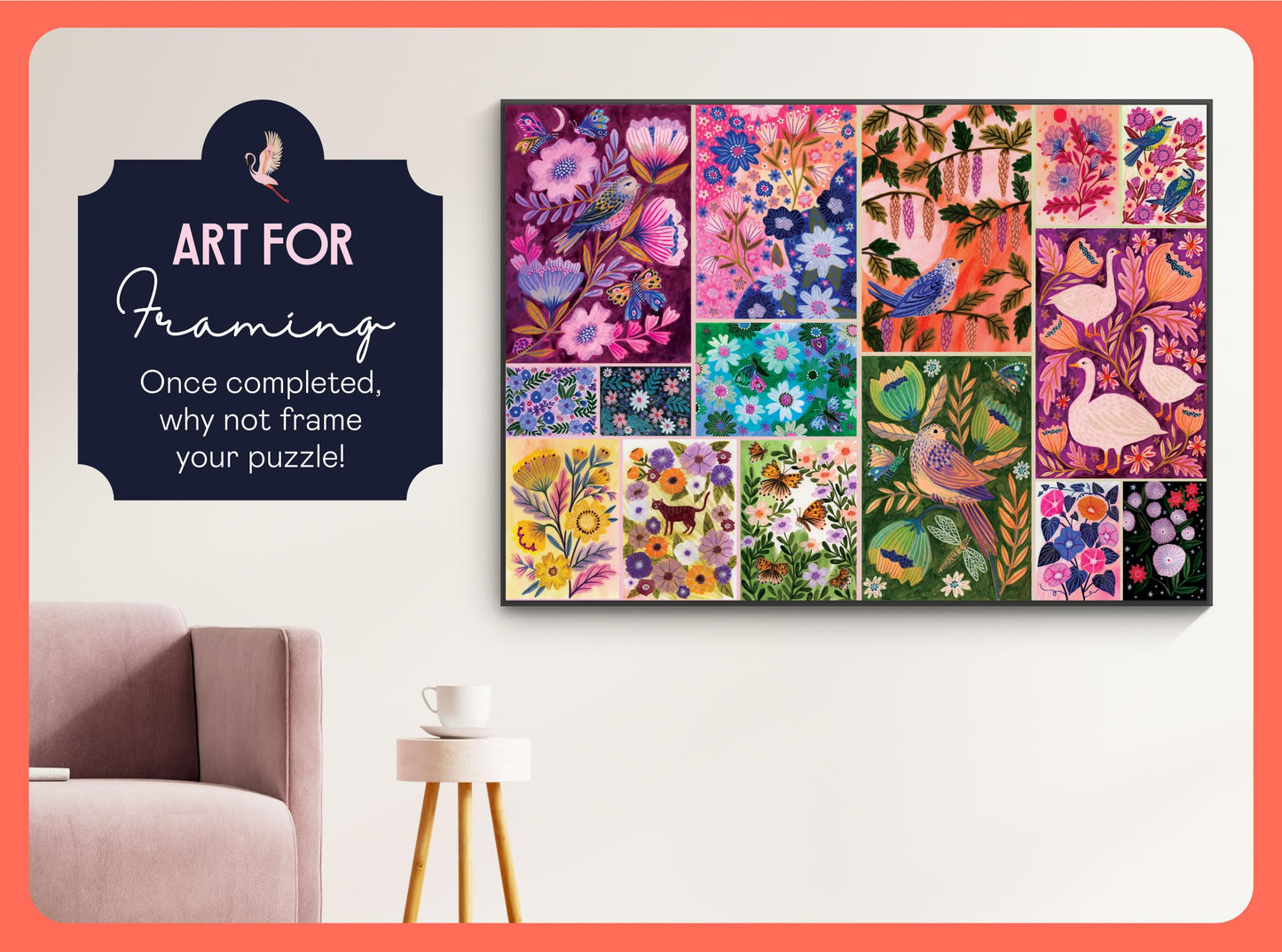 Puzzle Elena Essex Nature's Garden – El jardín botánico en tu mesa