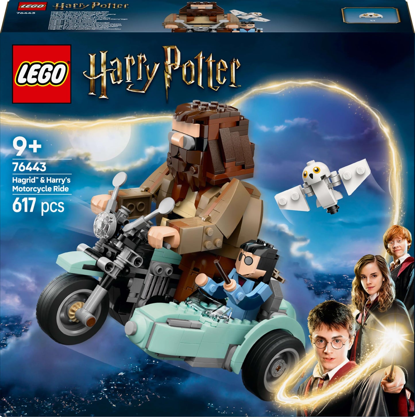 Moto de Hagrid LEGO – El viaje más mágico en piezas