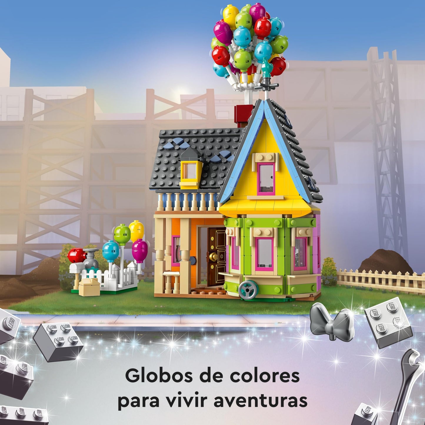 LEGO Disney Casa de "Up" – Viaja a las Cataratas Paraíso sin Salir de Casa