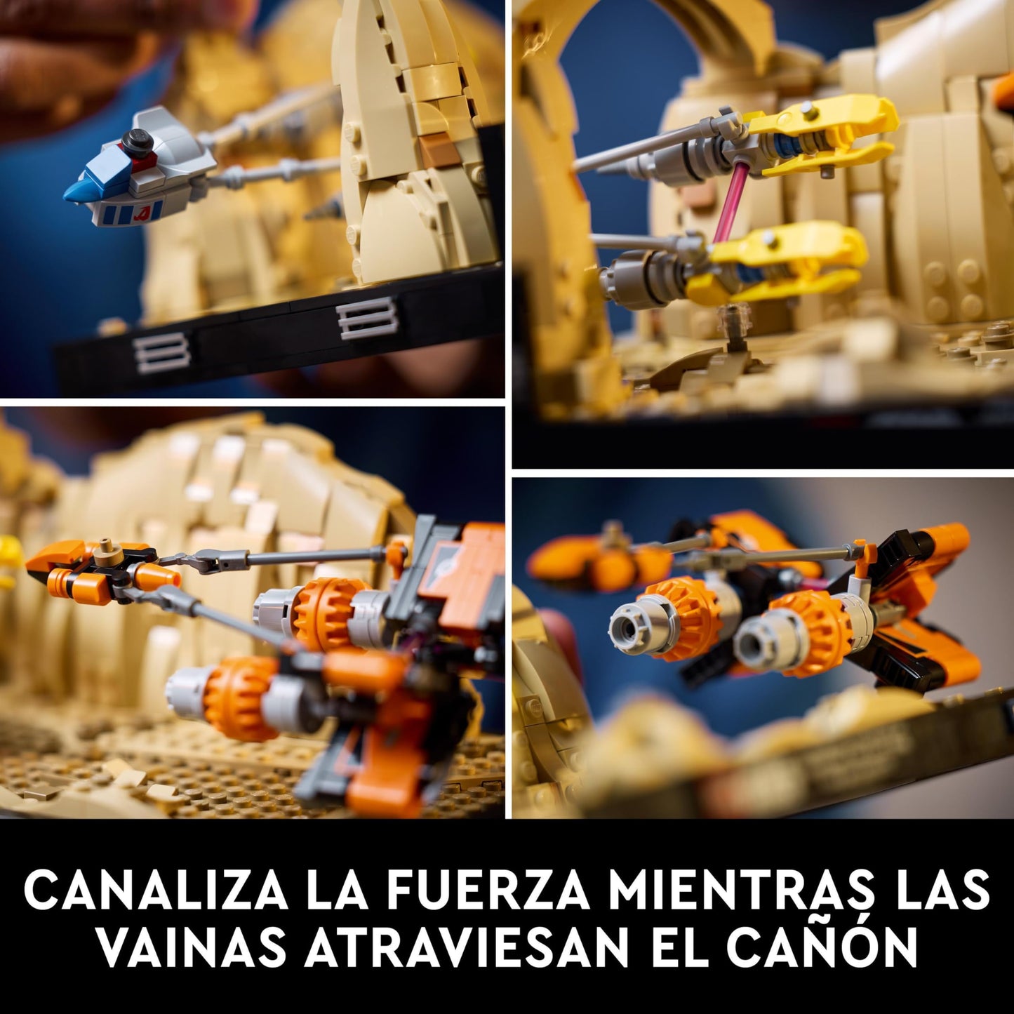 Vainas Star Wars LEGO – Revive la carrera más rápida
