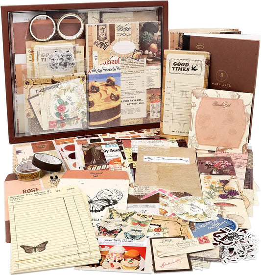 Kit scrapbook vintage – Un toque retro para tus ideas