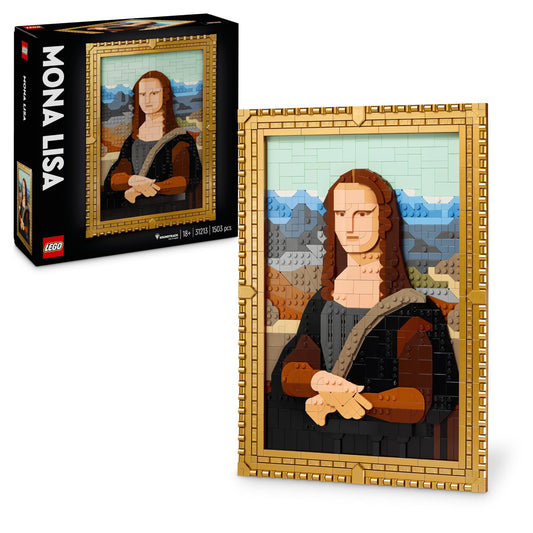 LEGO Art Mona Lisa – Clásico del arte en bloques