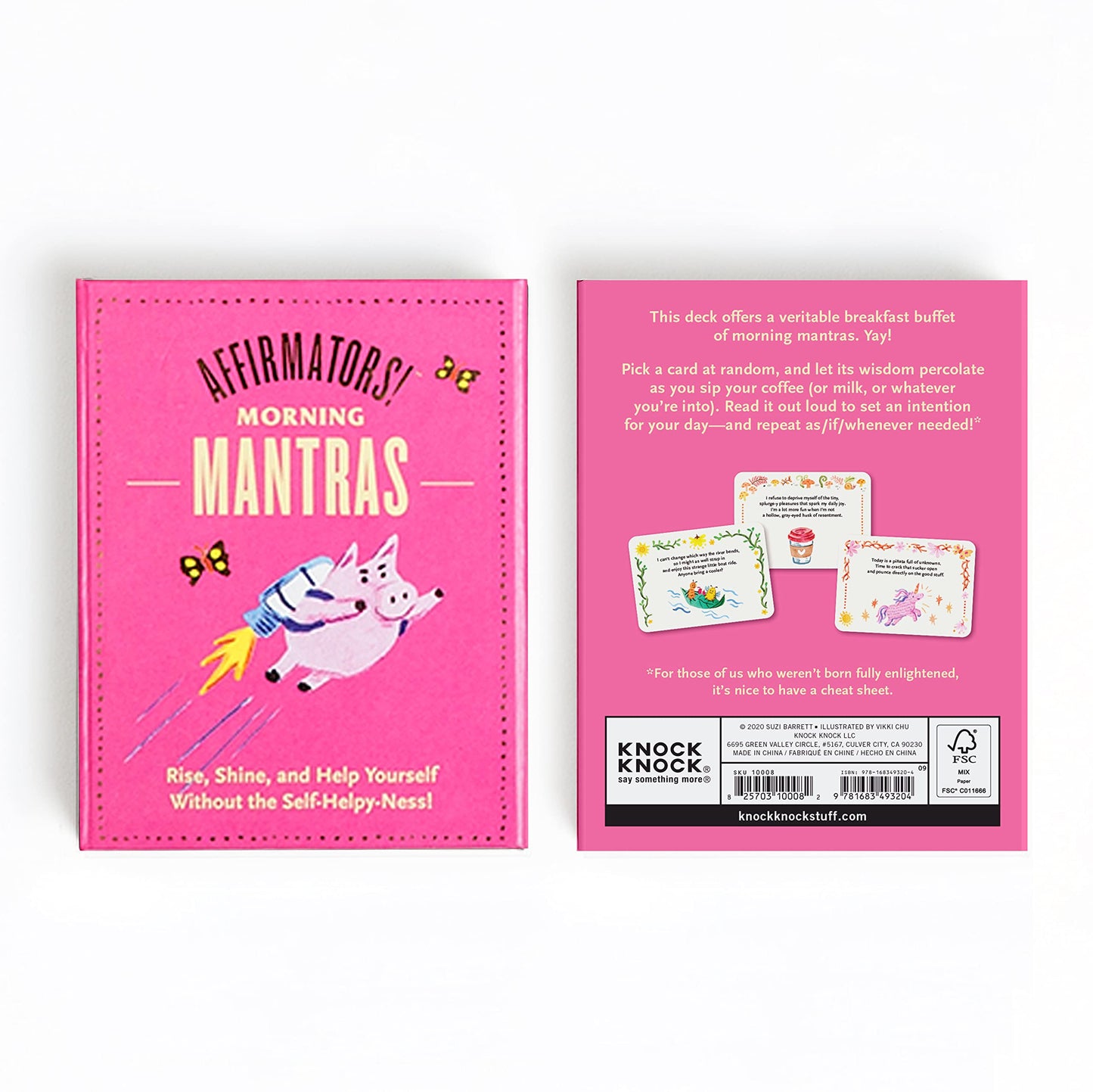 Cartas de afirmación “Morning Mantras” – Un chute diario de buen rollo