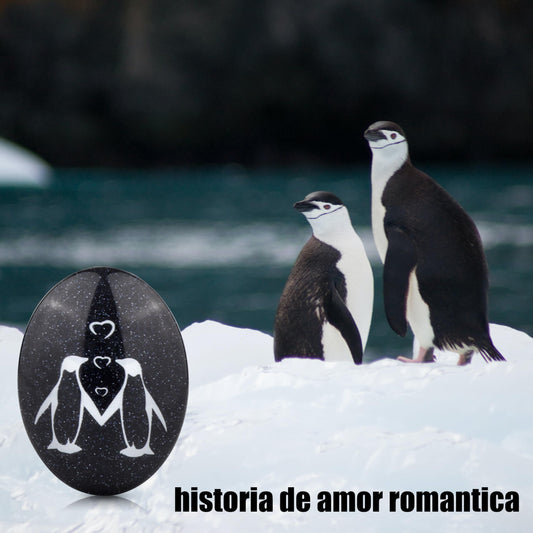 Piedra “Tú eres mi pingüino” – Un amor para toda la vida