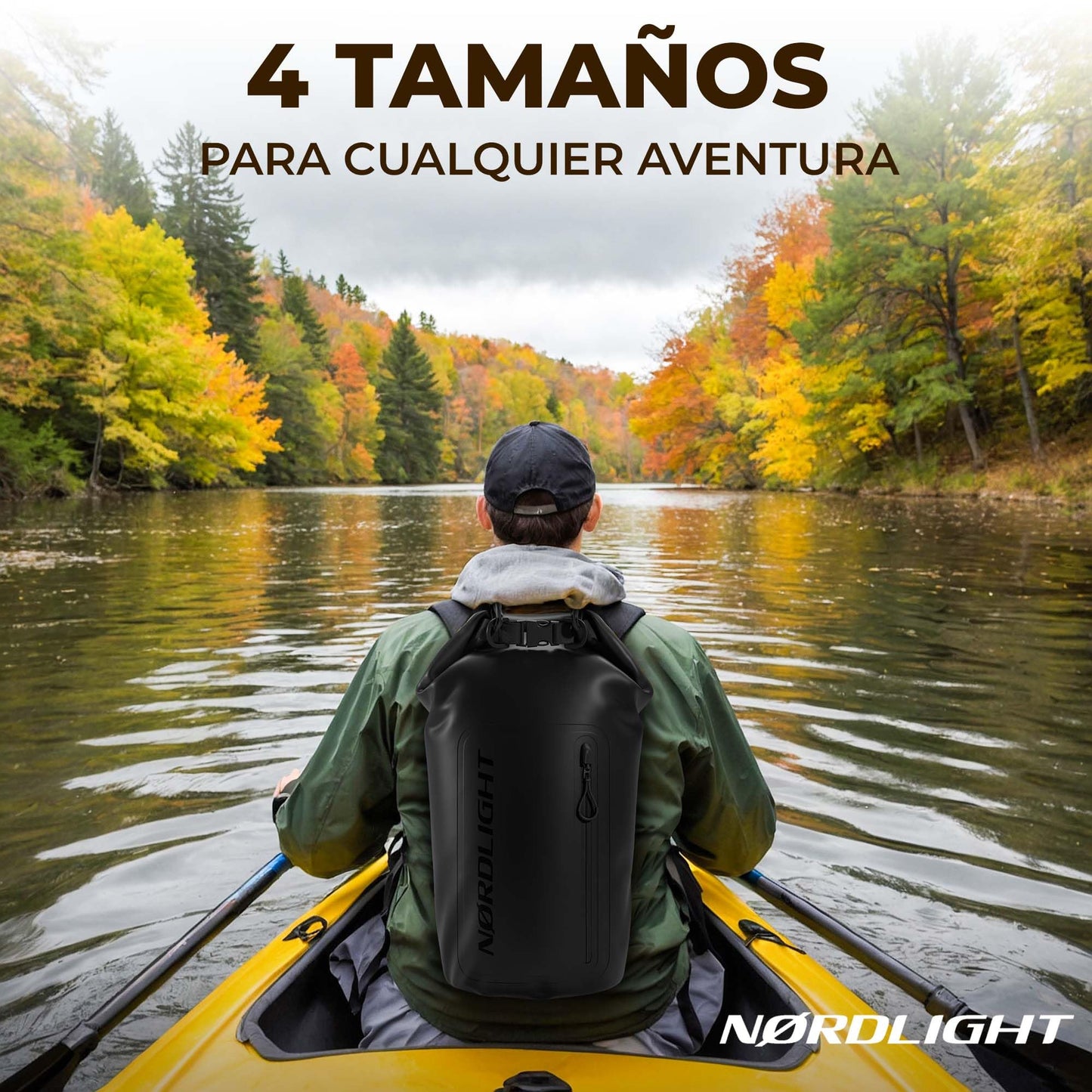 Bolsa Estanca NØRDLIGHT con Funda Impermeable – Protección total para tus aventuras