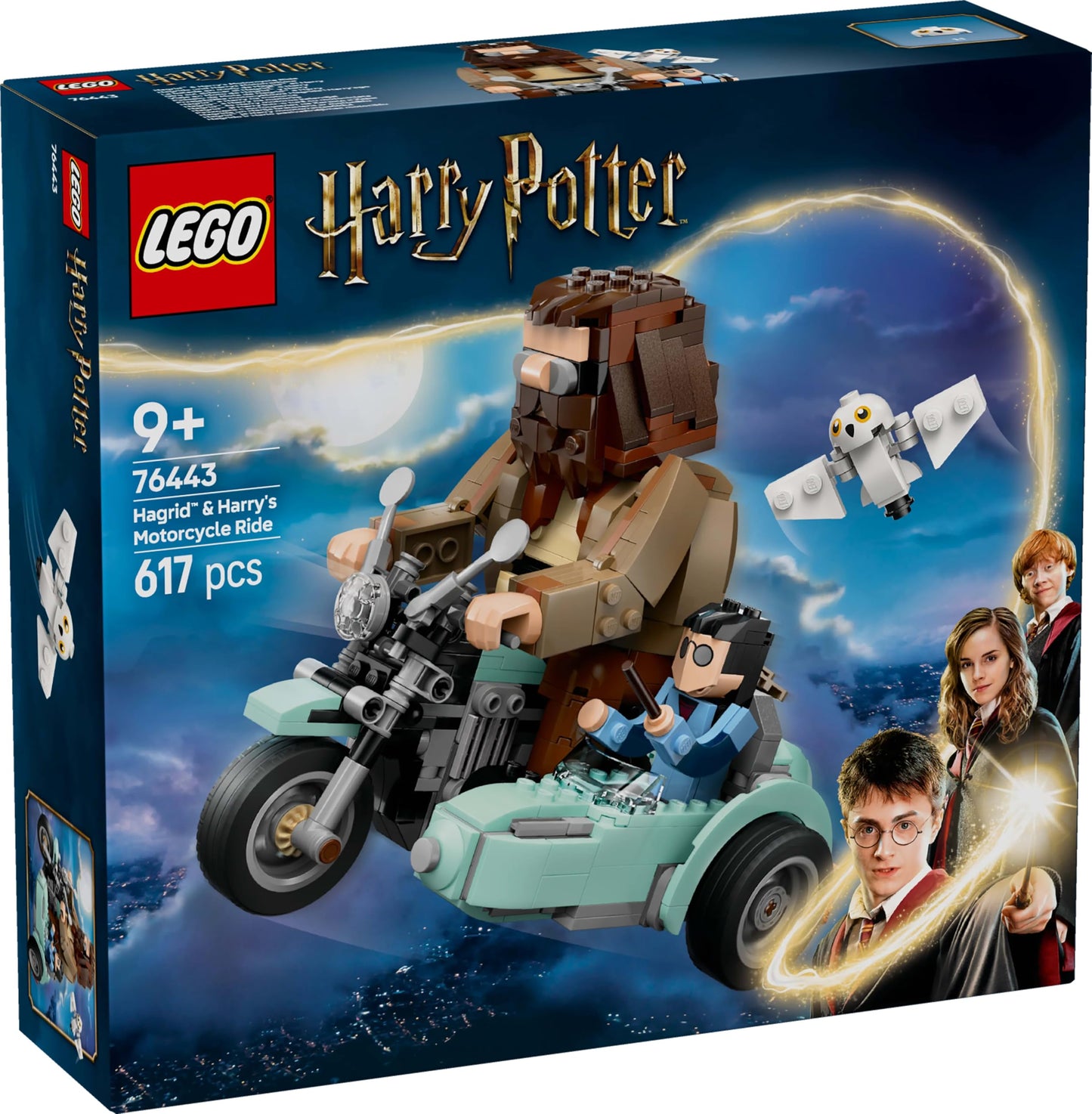 Moto de Hagrid LEGO – El viaje más mágico en piezas