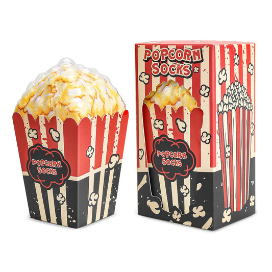 Calcetines Popcorn – Cinefilia hasta en los Pies (Sin Sal)
