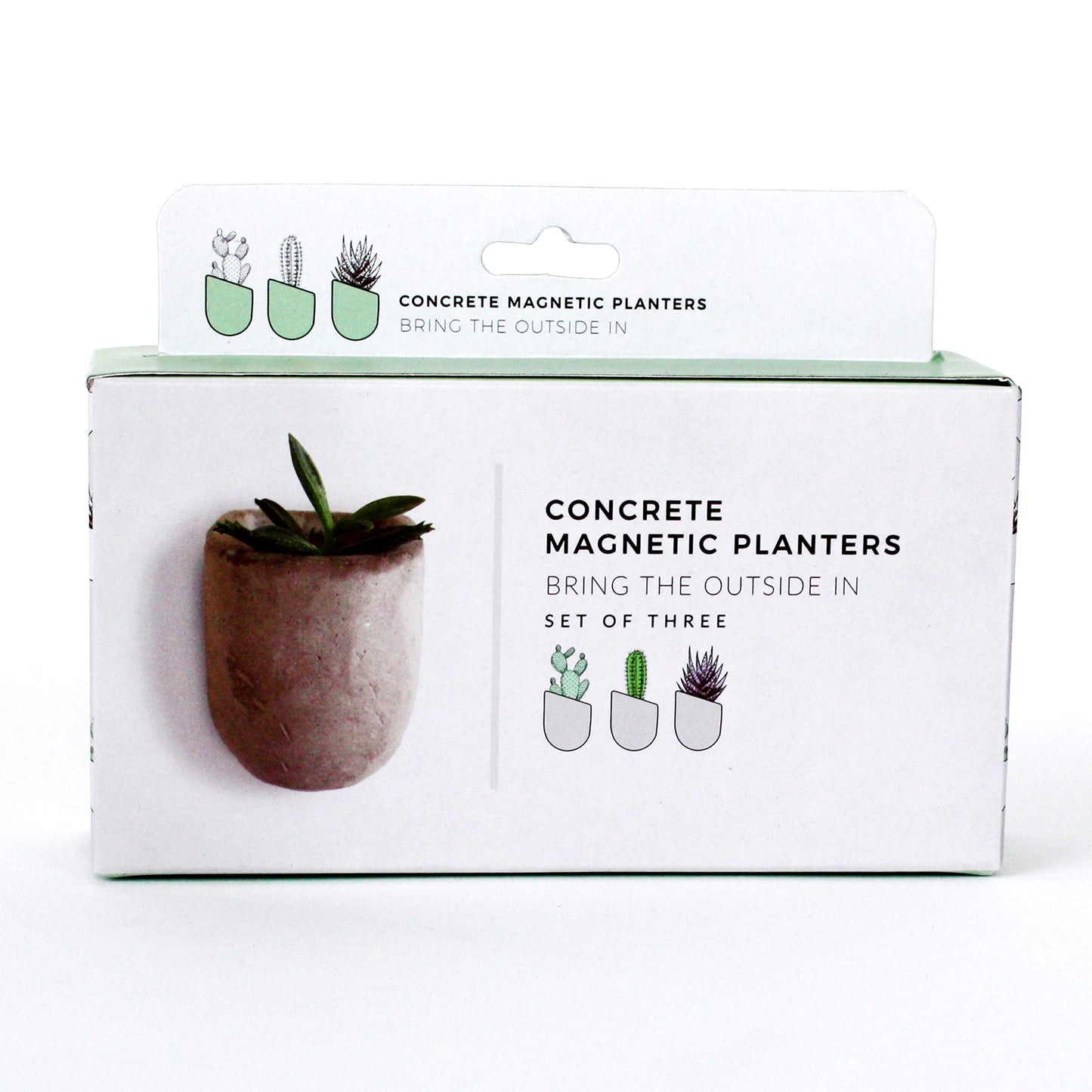 Macetas magnéticas – Set de 3 macetas para nevera