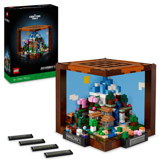 LEGO Minecraft – Explora, monta y decora tu mundo pixelado