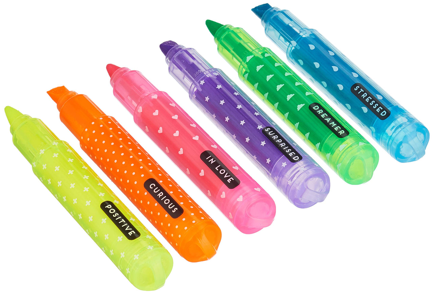 Legami - Set de 6 miniiluminadores Teddy's Mood, 6 piezas (1 paquete)