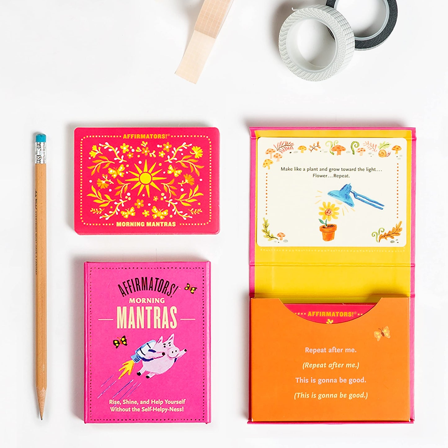 Cartas de afirmación “Morning Mantras” – Un chute diario de buen rollo
